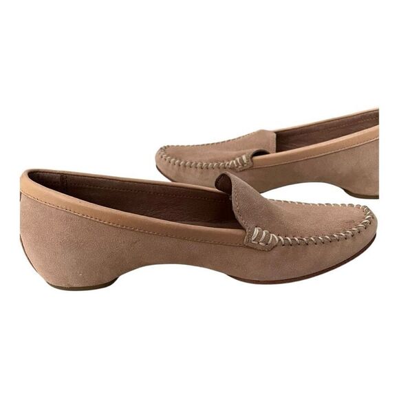Donald J Pliner Women’s 5.5 Beige Loafers Driver in Beige Suede Slip On - Picture 10 of 10